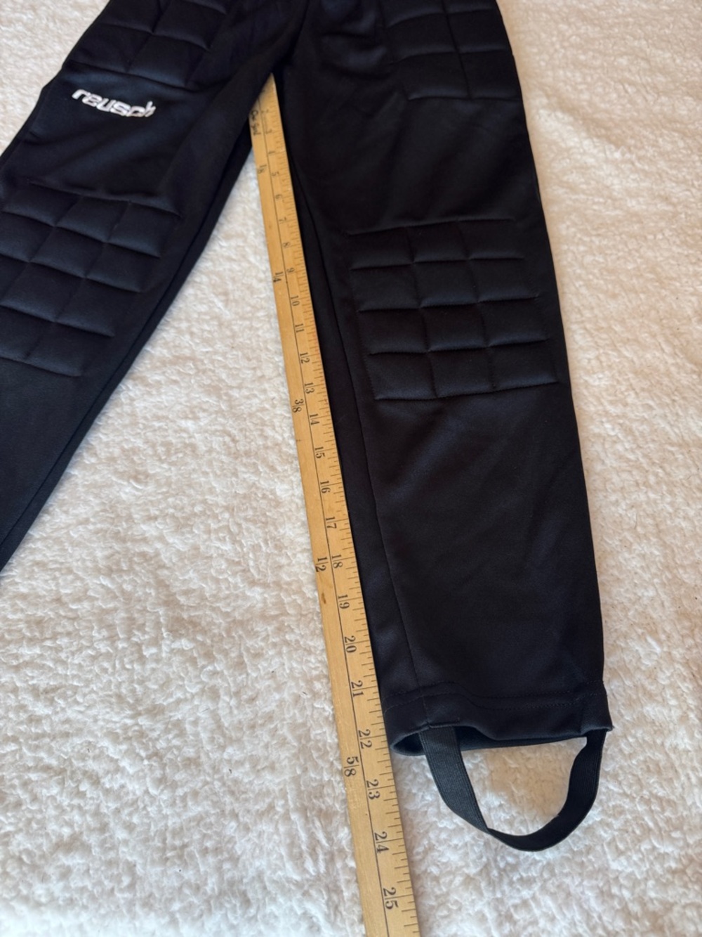 Reusch Goalkeeper Pants Womens YS‎ Black Padded Soccer GK NWT - Picture 10 of 12